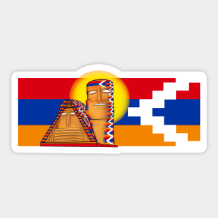 Artsakh Mask Sticker